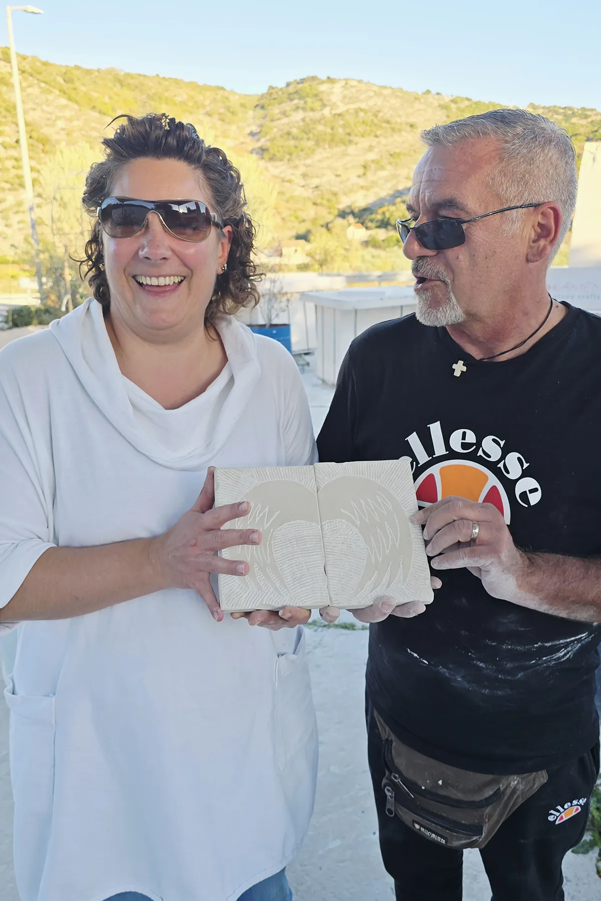 Stone carving experience on Brač in a traditional stonemason’s workshop